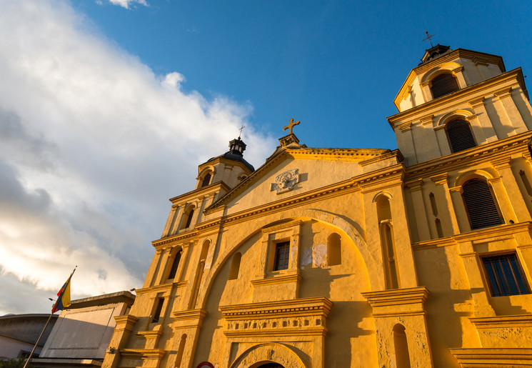 Colombia-Bogota-Iglesia-de-la-candelaria-kerk