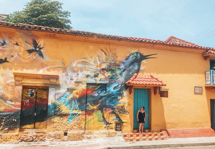 Collega Charissa in Cartagena, Colombia