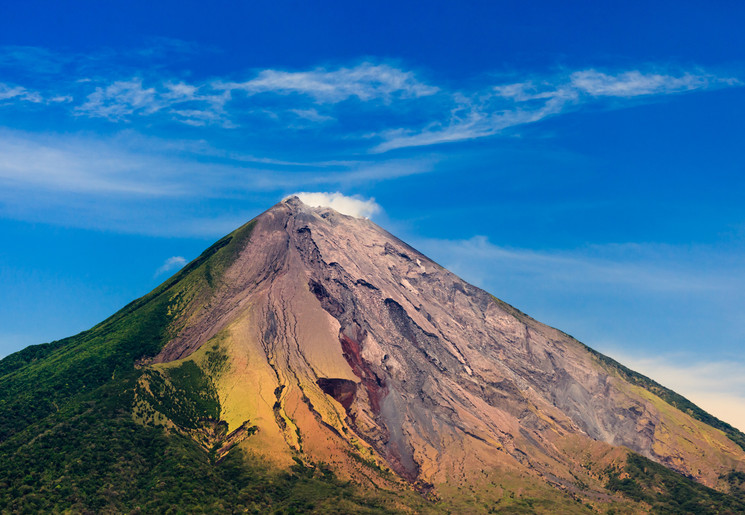 Uitzicht op de vulkaan Conception in Ometepe Nicaragua