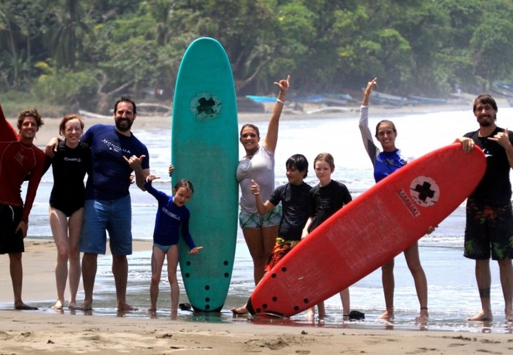 Surfles in Santa Teresa, Costa Rica