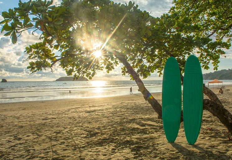 Zonsondergang in Costa Rica