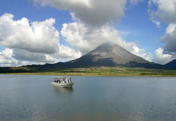 Het meer bij Arenal, Costa Rica