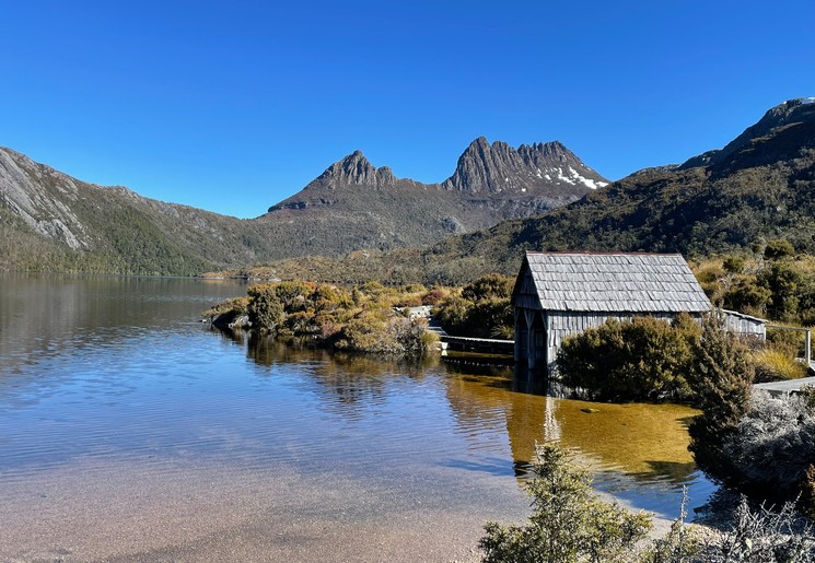 Dove L:ake Cradle Mountain N.P. Tasmanië, Australië