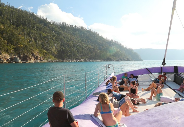 Varen bij de Whitsundays