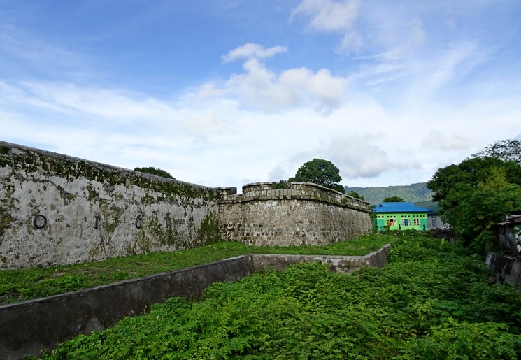 Benteng op Banda, Molukken, Indonesie