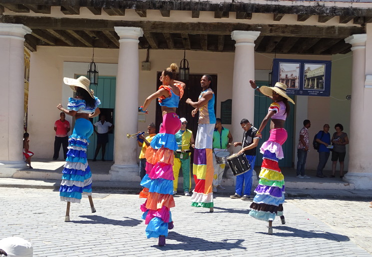 Kleurrijk straatbeeld in San José