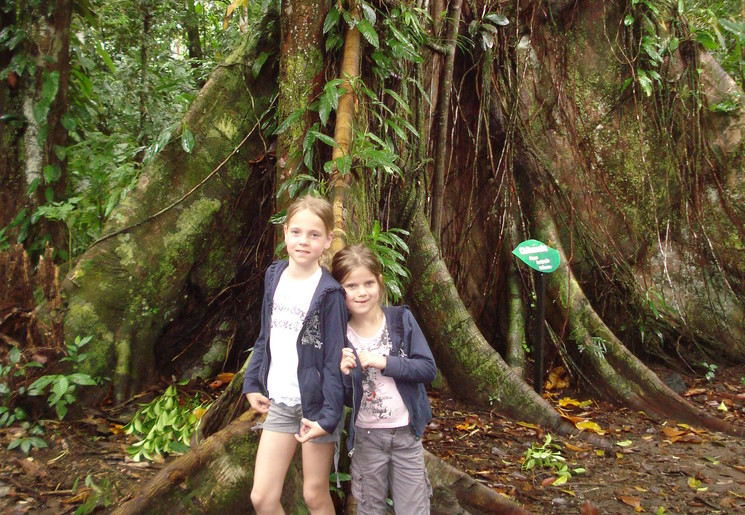 Wandelen in Corcovado National Park,. Costa Rica