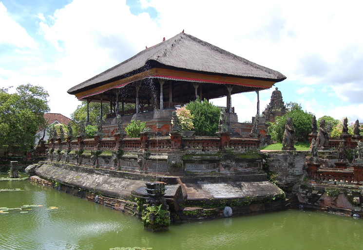 De oude rechtbank Kerta Gosa, in Klungkung