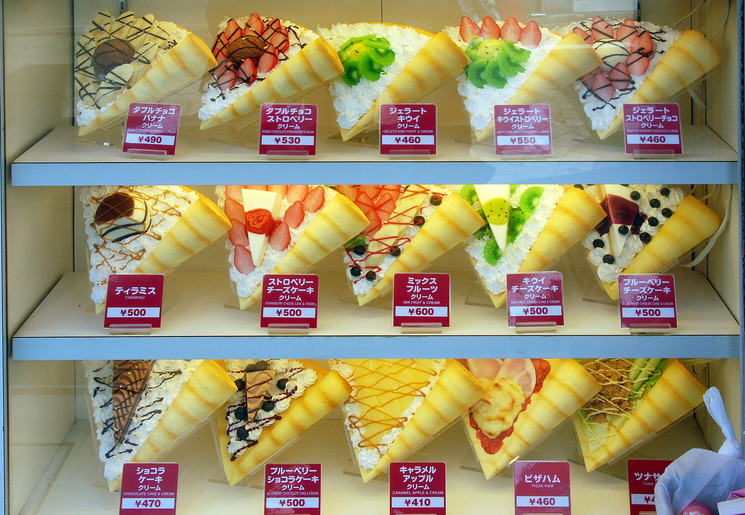 Heerlijke toetjes in Tokyo, Japan