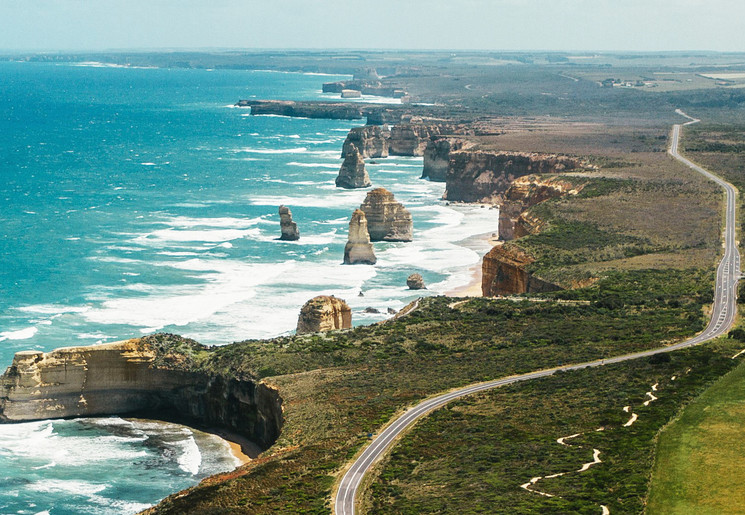 Selfdrive over de Great Ocean Road, Australie