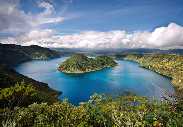 Omgeving Otavalo in Ecuador