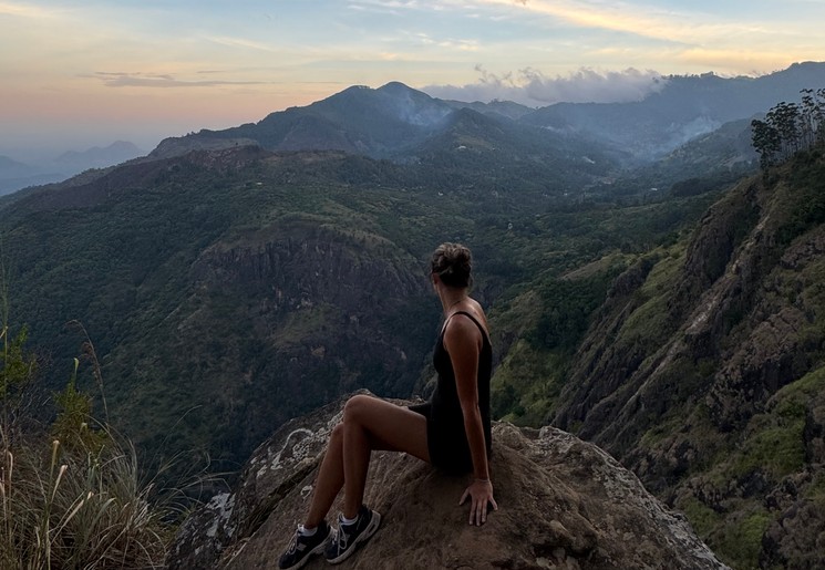 Uitzichtpunt in Ella, Sri Lanka