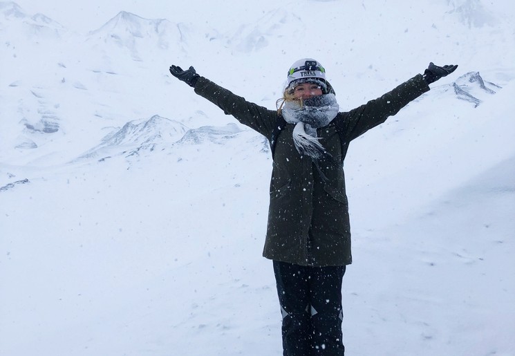 Ijsland sneeuwpret