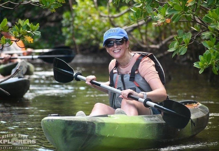 Eva in Florida Naples Kayak