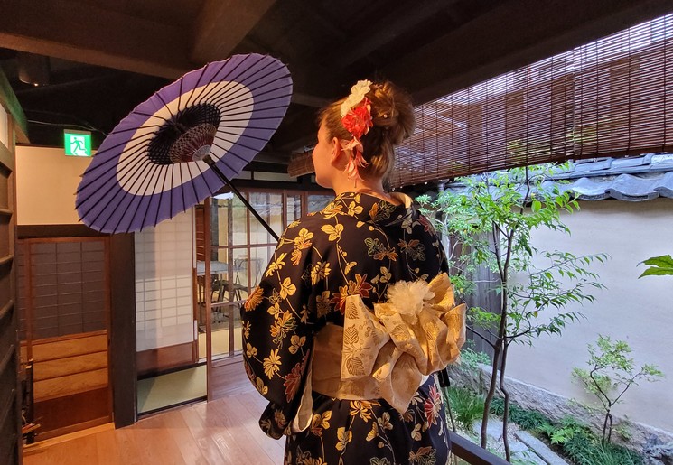 Genieten van een echte Japanse ervaring in kimono