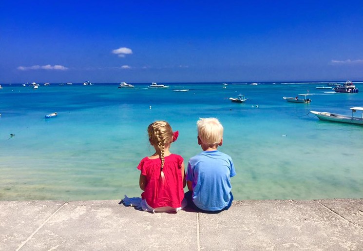 Kinderen op het strand, Maleisie