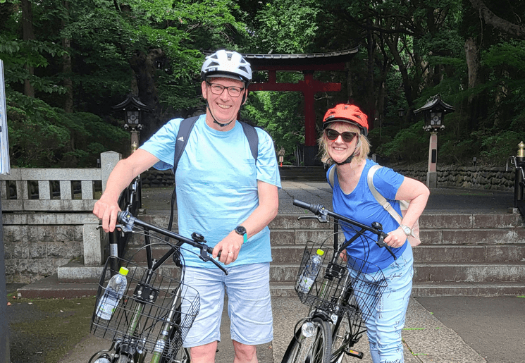 Fietsen in Tokyo