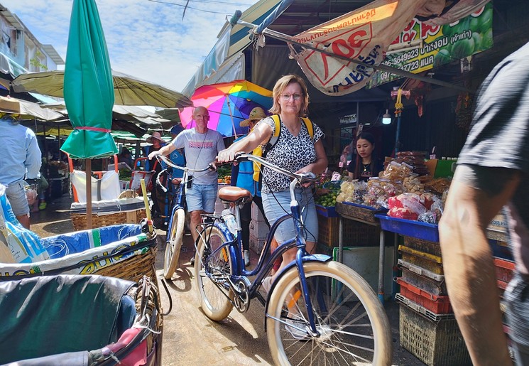 Ga fietsen in Bangkok, Thailand