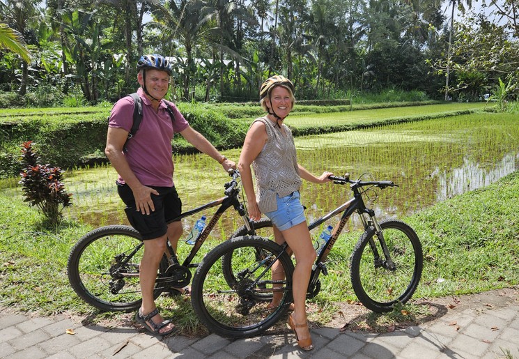 Fietsen op Bali vanuit Ubud