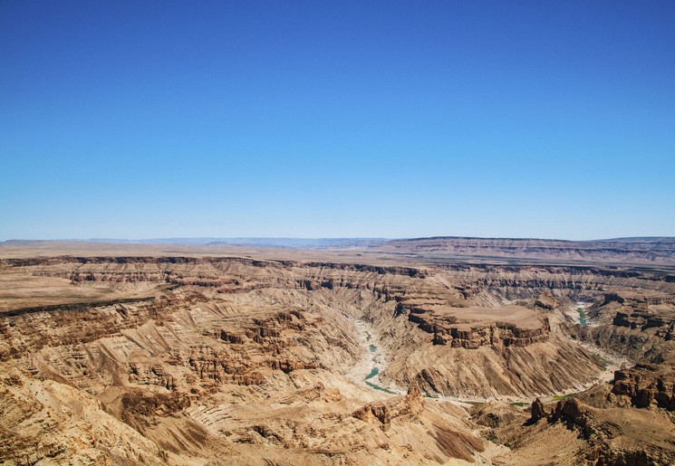 Uitzicht op Fish River Canyon