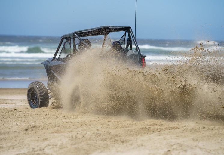 ATV rijden in de duinen van Florence, Oregon