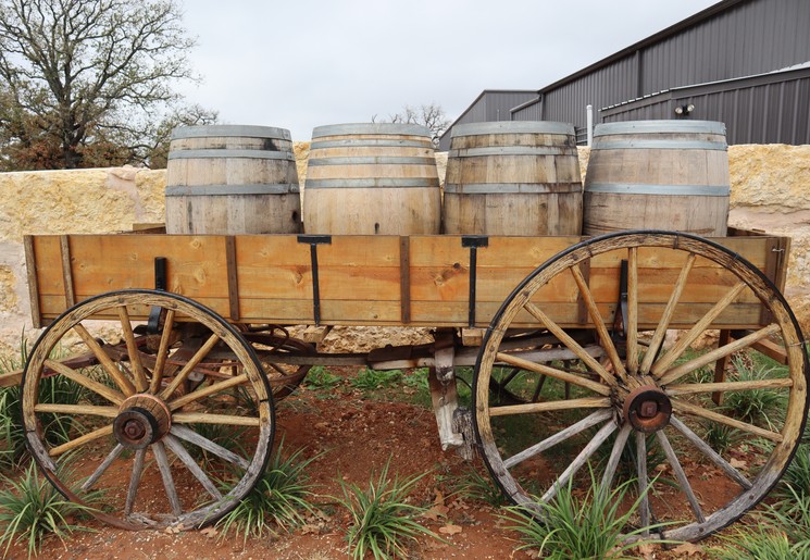 Wijnlandgoederen en wijnproeven rond Fredericksburg, Texas, Amerika