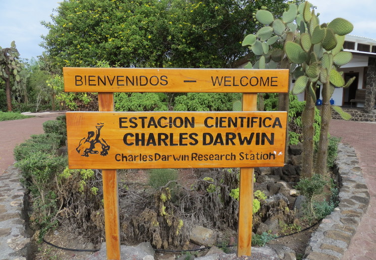 Charles Darwin onderzoeksstation op Santa Cruz
