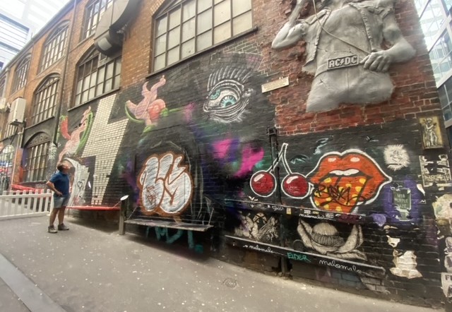 Graffiti in Melbourne, Australië