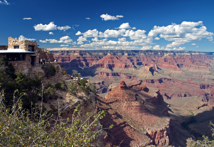 Uitzichtpunt op de Grand Canyon