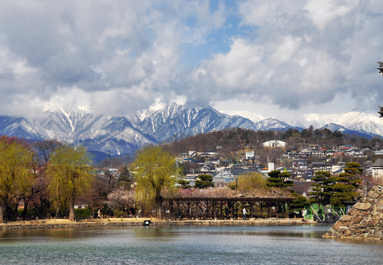 Mooie uitzichten in de ongeving van Matsumoto