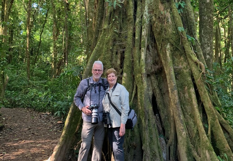 Hans en José in Costa Rica