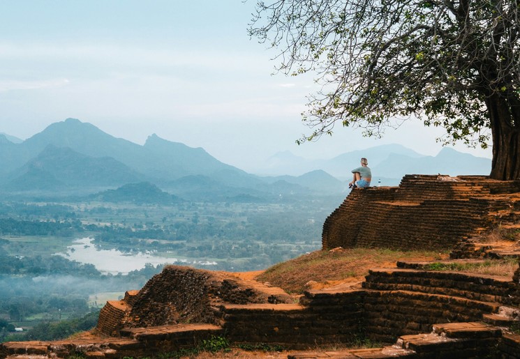 Hiken in Sigiriya Sri Lanka