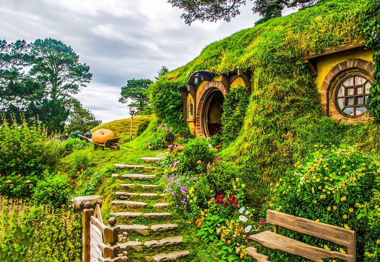 Op bezoek bij de Hobbits