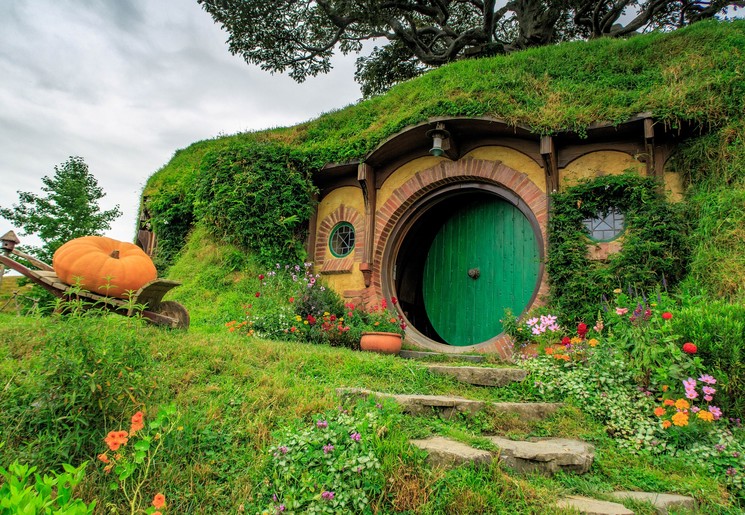 Bezoek de Hobbit Holes in Matamata, Nieuw-Zeeland