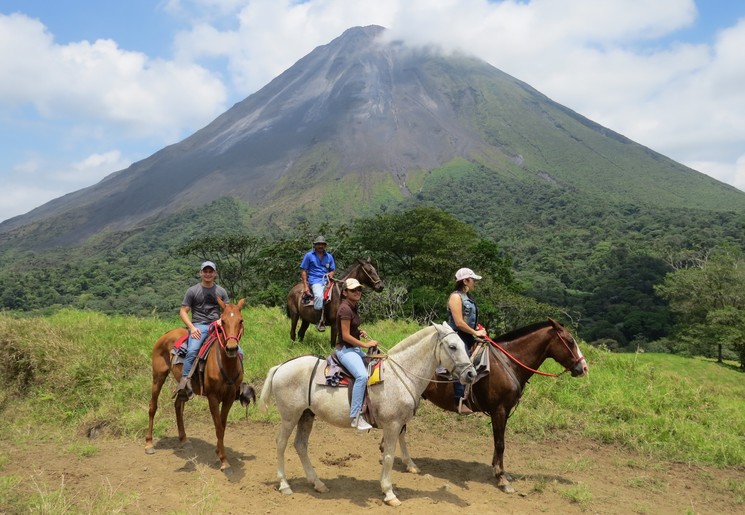 Paardrijden in Costa Rica