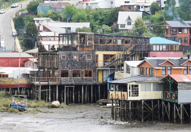 Palafito huizen in Chiloé