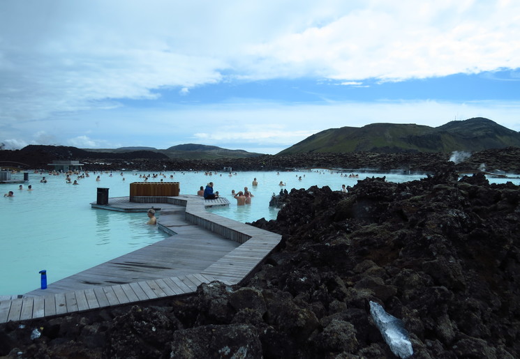 Blue Lagoon bij Kevlafik in IJsland