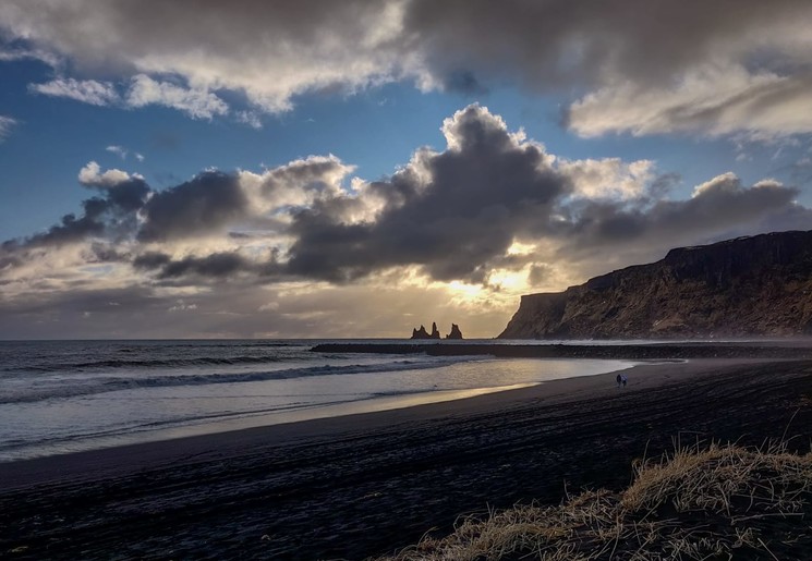 Mooie zonsondergangen in IJsland