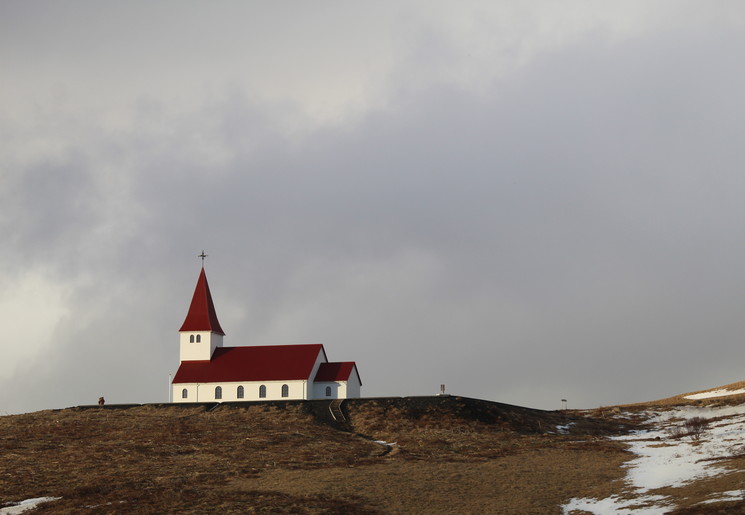 De kerk bij Vikurkirja