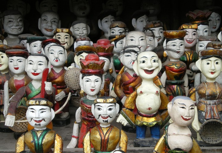 Vietnamese beelden in Hanoi