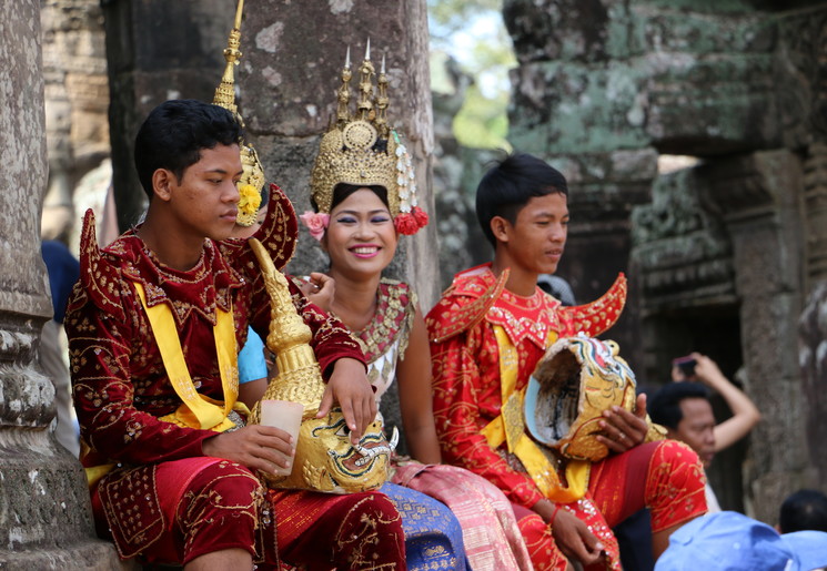 Mooie mensen in Cambodja, Phnom Penh