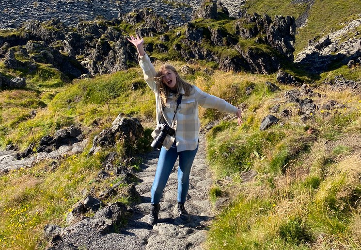 Ijsland natuur met kinderen