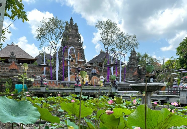 Waterpaleis Tirtagangga op Bali