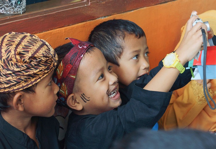 Indonesie-Java-3-kinderen