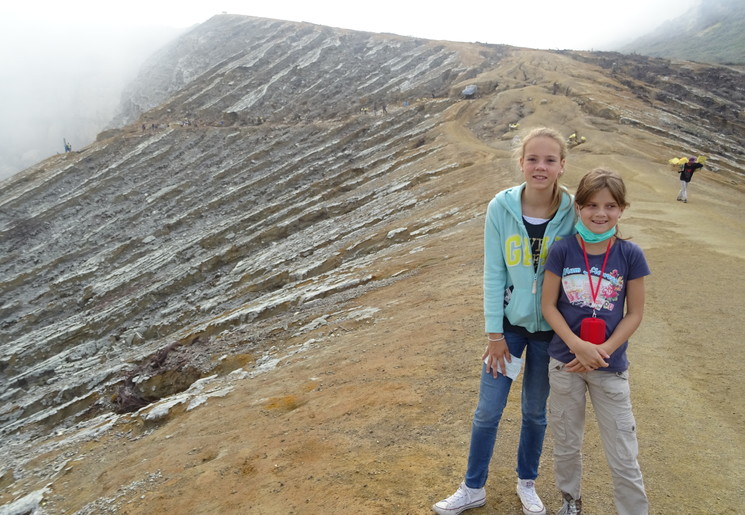 Vroeg in de ochtend de Ijen vulkaan bezoeken