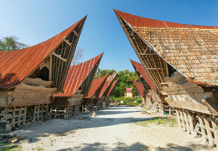 Indonesie-Sumatra-Tobameer-Samosir-batakhuizen_1