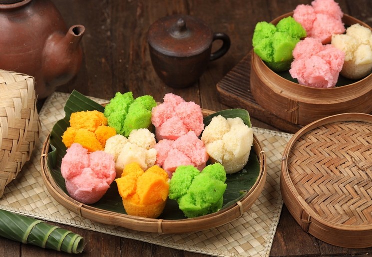 Kue Mangkok in Indonesië Kue Mangkok in Indonesië