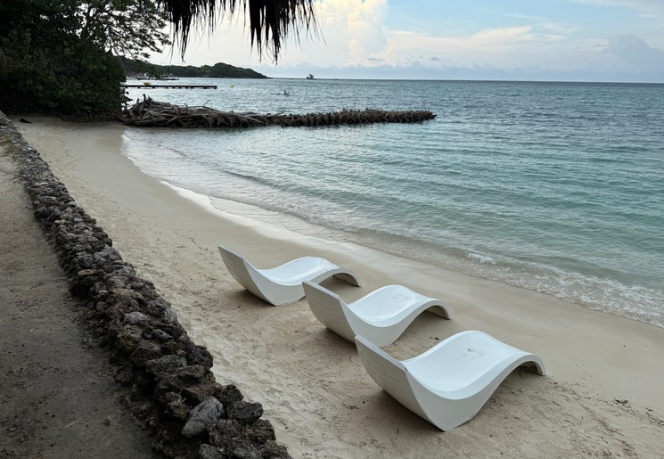 Kom tot rust op de Islas del Rosario, Colombia