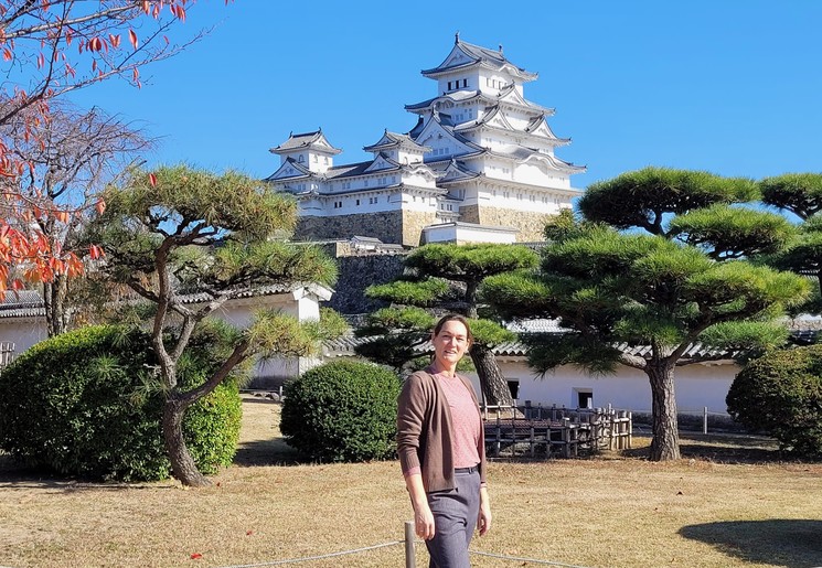 Evelyn in Japan