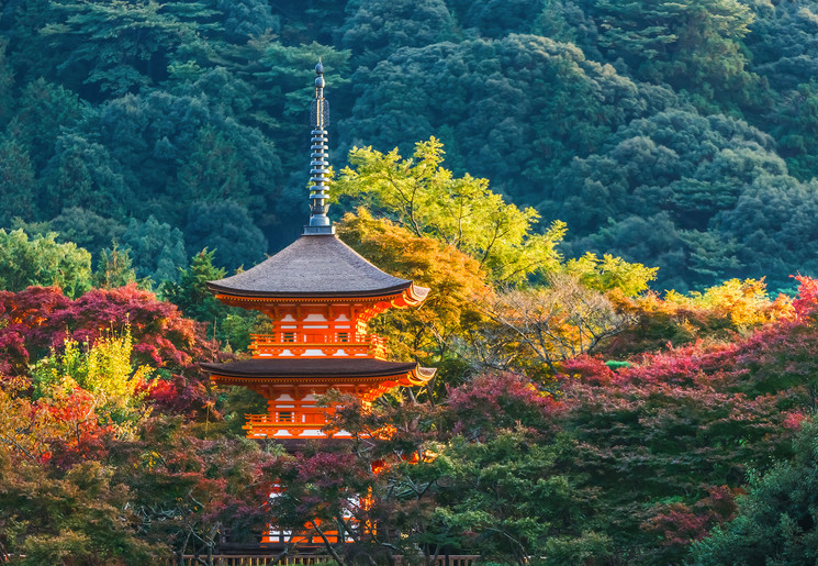 Taisan-Ji, een van de vele tempels in Japan